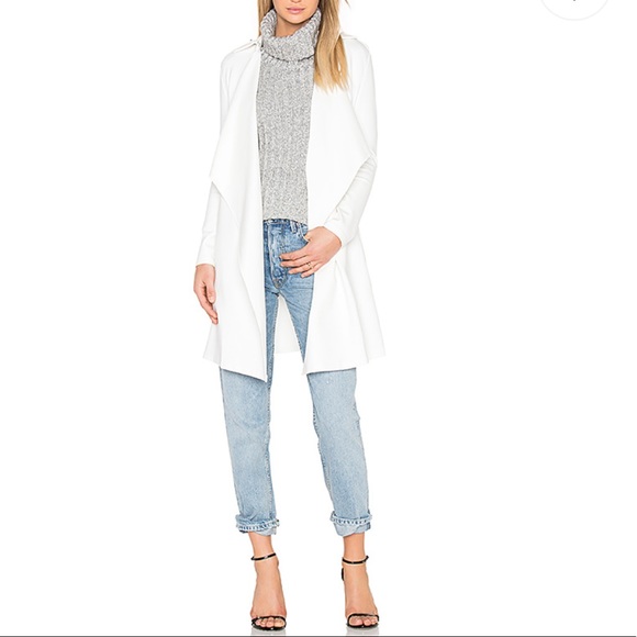 Elliatt Essence Trench Coat Jacket White Revolve - Picture 2 of 5